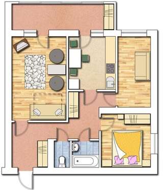 Апартаменты Topol Apartment Днепр Апартаменты-3